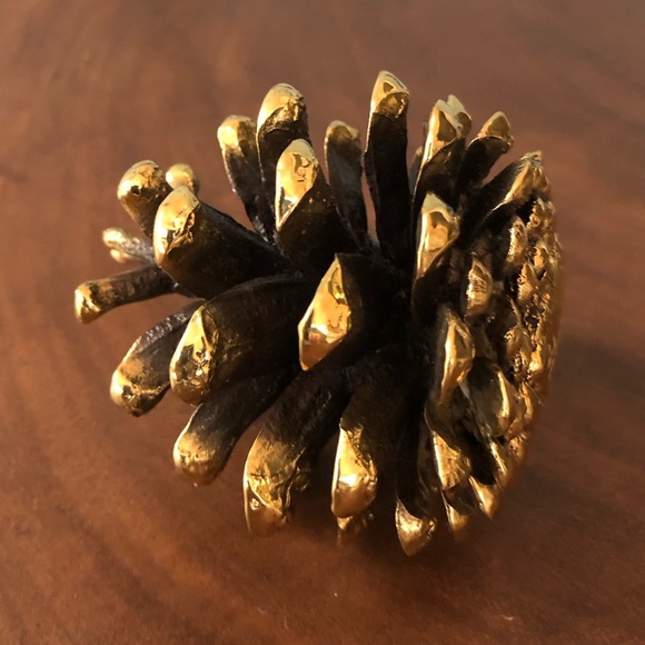 A real pinecone made from bronze using “lost wax” casting process - Picture 3 of 14